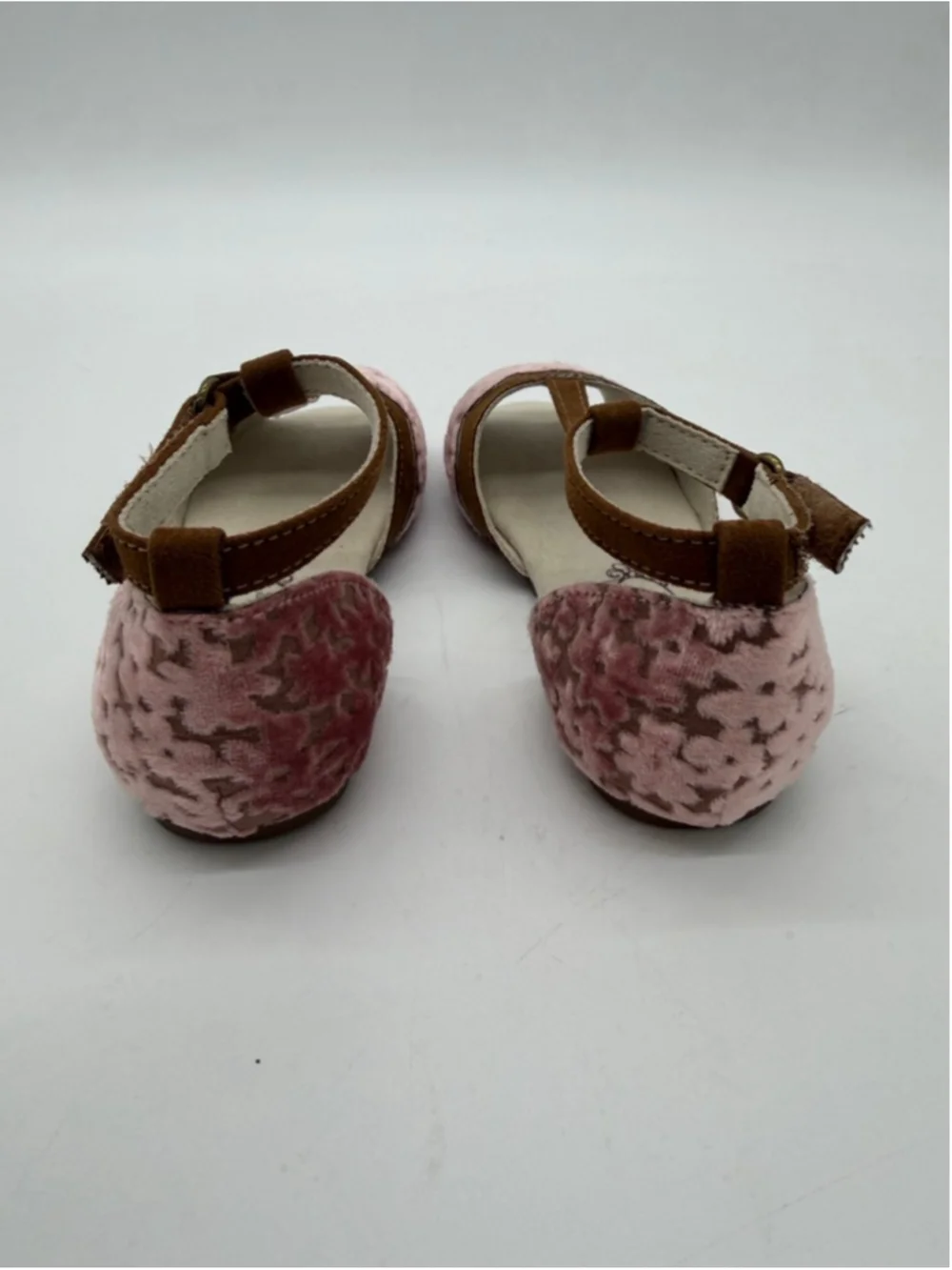 JOYFOLIE Pink Brown Stella Sandal Flat Size 9 (Toddler Girl)